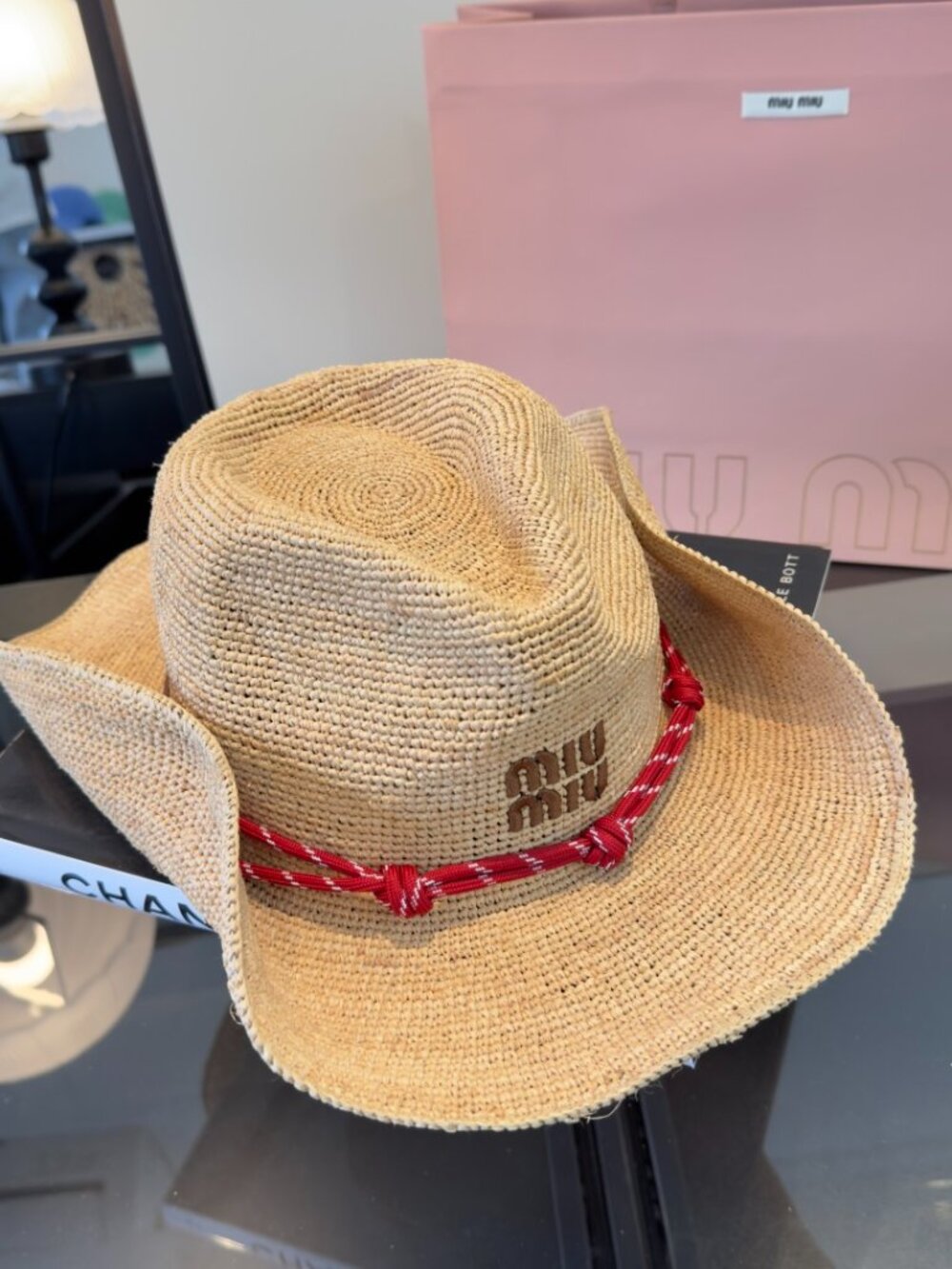 MiuMiu Raffia Hat - Picture 3 of 9